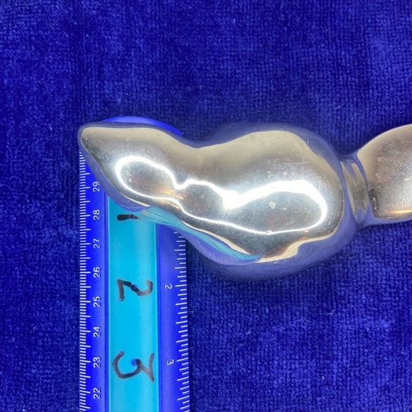 Vintage HOSELTON Beaver Made In CANADA Paperweight Sculpture Retro Sleek 955 - Picture 7 of 7